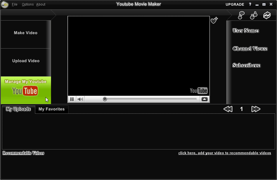 manage youtube video