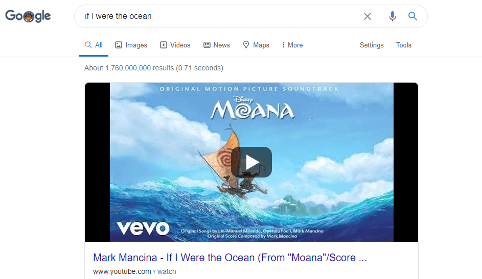 Google the lyrics