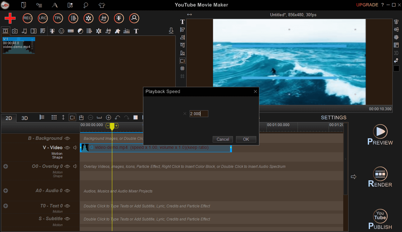 Custom Playback Speed