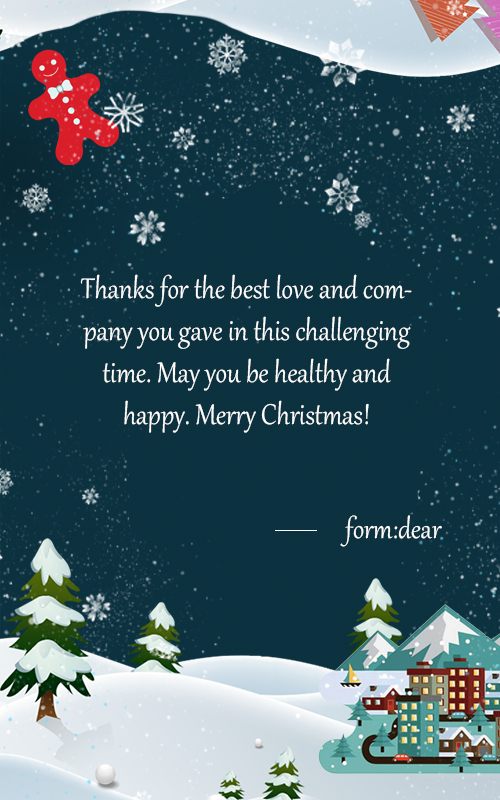 Christmas greetings