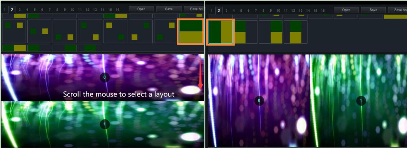 split modes