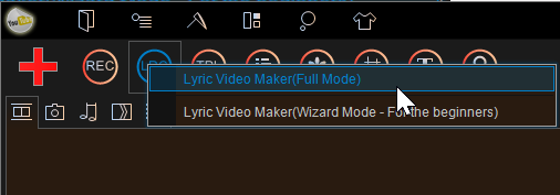 run lyric video maker