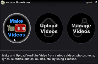 screenshots of youtube video maker v8